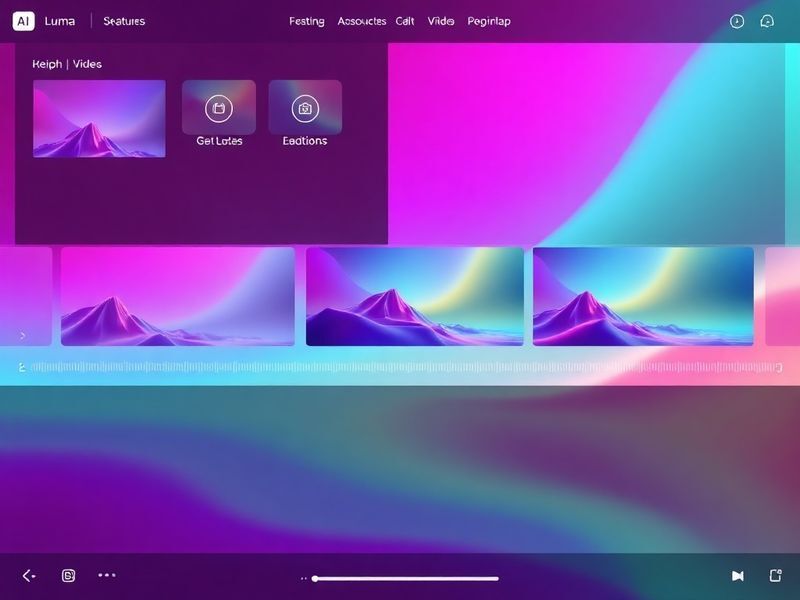 AI Transforming Raw Clips into Cinematic Videos with AI: Luma's new AI technology simplifies video creation, allowing users to generate polished content with minimal effort.
