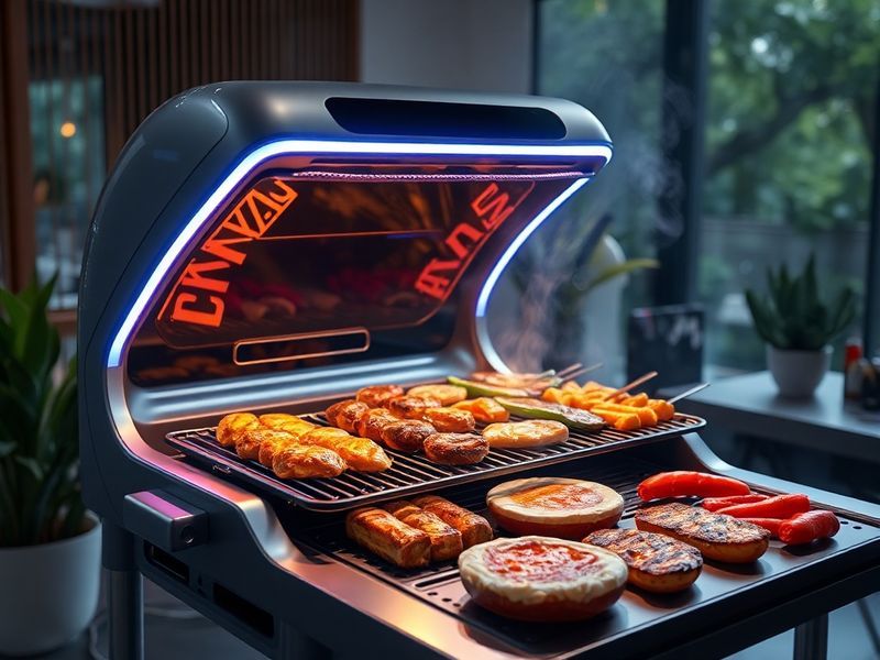 AI AI-Assisted Indoor Grilling: Discover LUMO – The Smart Grill