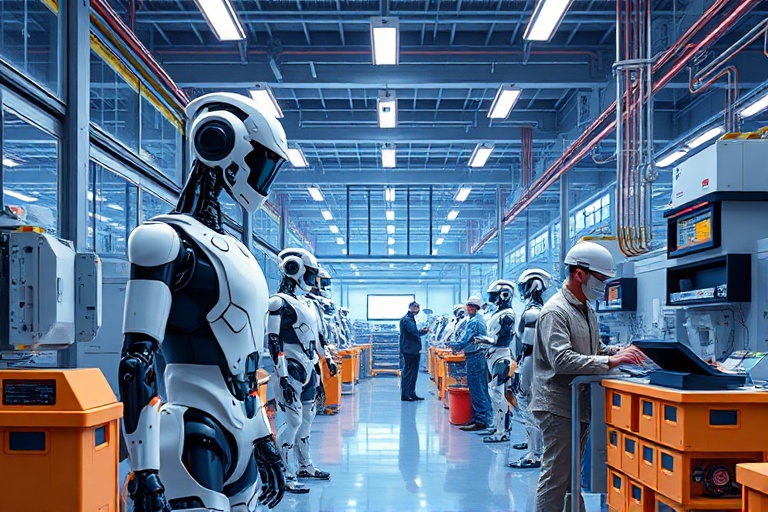 AI Humanoid Robots: Inside Figure’s Innovative Factory Revolutionizing Manufacturing