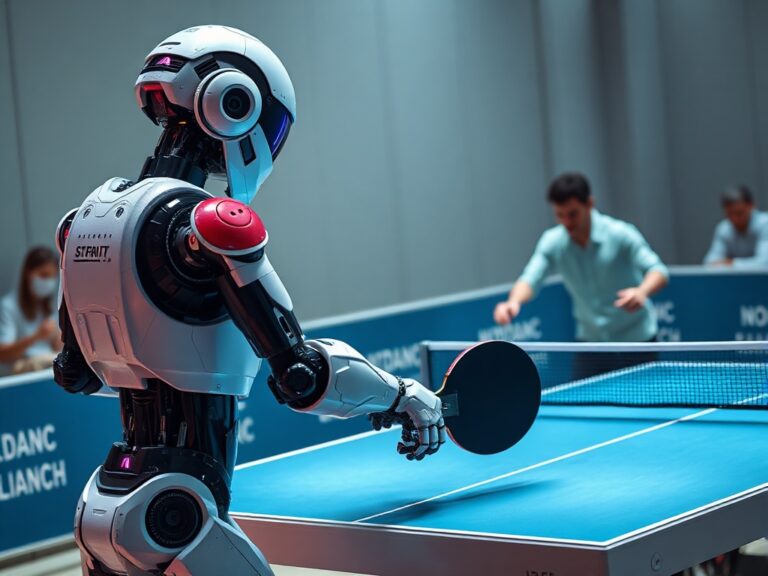 Read more about the article A New Era in Sports: Robots Competing at Table Tennis