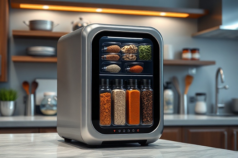 AI AI-Powered Cooking: The Rise of Smart Spice Dispensers