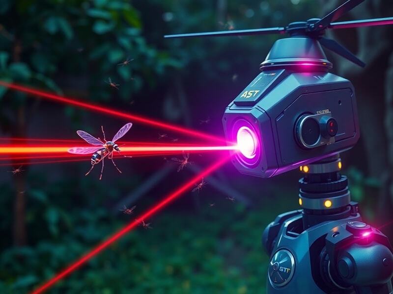 AI AI Laser Technology Targets Mosquitoes: A breakthrough in pest control utilizes computer vision to accurately track and eliminate mosquitoes.