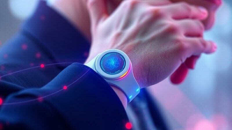 AI Real-Time Stress Monitoring with Wearable AI: Introducing AWEAR, a device that tracks brain signals to help manage stress and mental load.