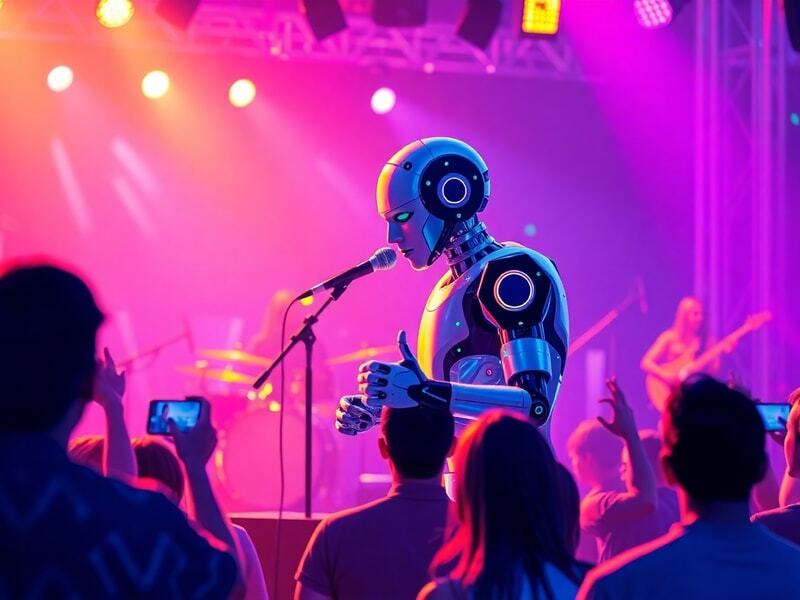 AI Voice-Led AI Bands: The Future of Interactive Music: Examining the rise of AI in music creation and interaction with listeners.