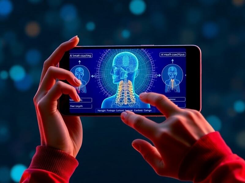 AI Real-Time AI Breath Coaching: Discover how AI can monitor stress levels and guide you to calmness instantly.