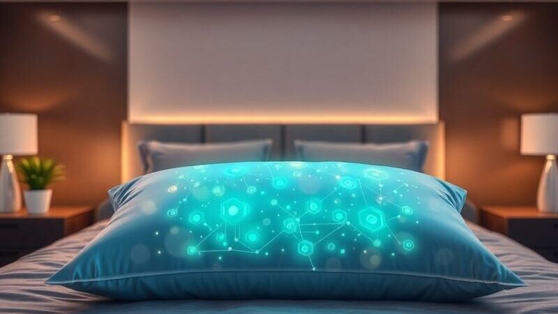 AI Transforming Sleep: The AI-Enabled Pillow: Explore how a smart air pillow adapts to your breathing patterns to enhance sleep quality.