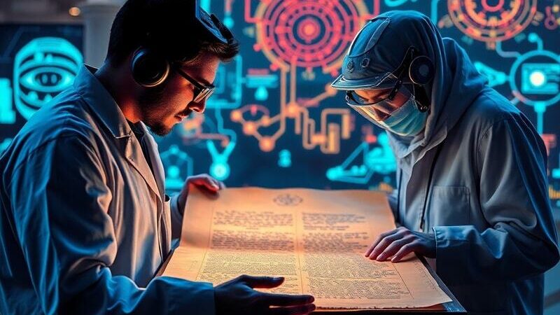 AI AI Uncovers Ancient Texts Lost for Millennia: The groundbreaking technology that allowed researchers to read scrolls buried for centuries.