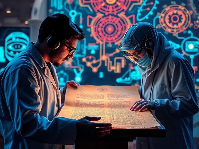 AI AI Uncovers Ancient Texts Lost for Millennia: The groundbreaking technology that allowed researchers to read scrolls buried for centuries.