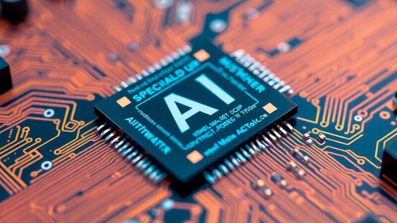 AI The Rise of Specialized AI Chips: Examining the emergence of dedicated chips for AI applications and their impact on performance.
