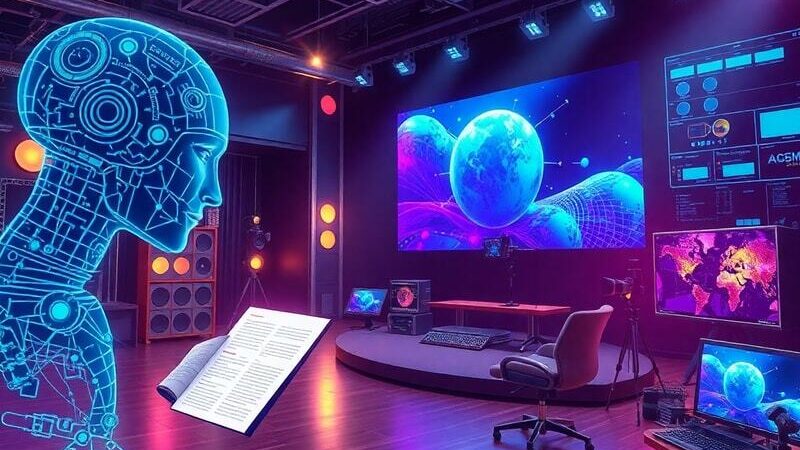 AI Netflix's Innovative Use of AI in Content Production: Exploring how generative AI is reshaping film and television with faster production and cost efficiency.