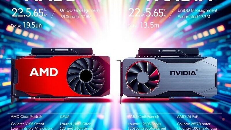 AI AMD vs Nvidia: The AI Hardware Showdown: Analyzing AMD's new offerings in the competitive AI chip market.