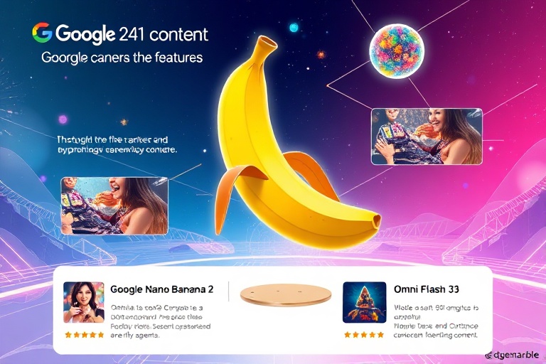 Read more about the article Google’s Latest AI Innovations: Nano Banana 2 Lite and Omni Flash