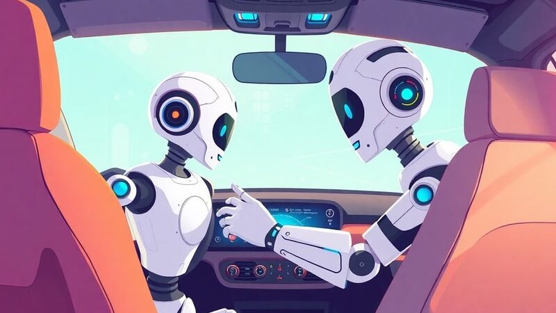 AI The Future of Driving: AI-Driven Dashboard Robot Companions