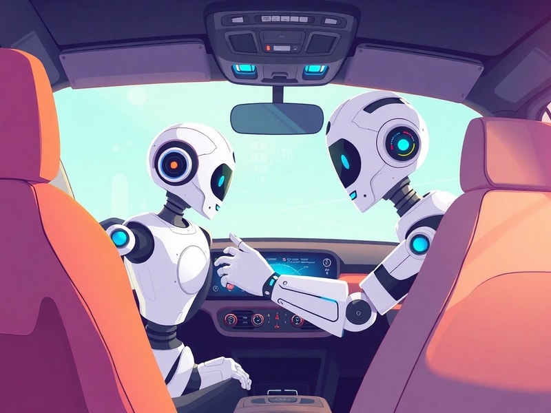 AI The Future of Driving: AI-Driven Dashboard Robot Companions