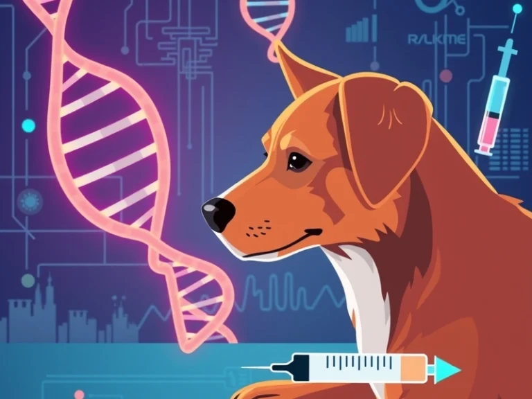 AI AI Designs Cancer Vaccines for Dogs: Exploring how computational genomics is used to create personalized mRNA vaccines for pets.