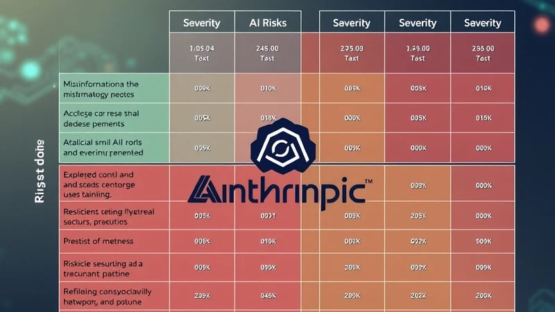 AI Anthropic's New Risk Rating: A Step Towards Safer AI: Exploring how the latest risk assessment from Anthropic could change the landscape of AI safety.