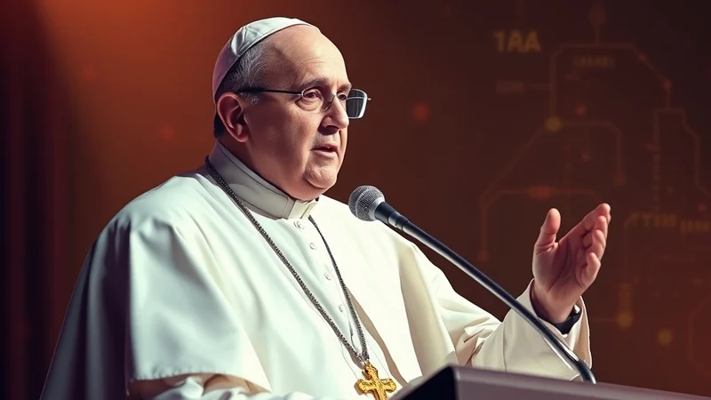 AI The Pope Speaks on Algorithmic Bias: A look at the implications of algorithms determining visibility and influence in society.