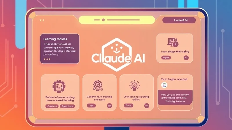 AI Free AI Training Opportunities at Claude Academy: Discover how Claude Academy is offering free courses to enhance AI literacy and skills.