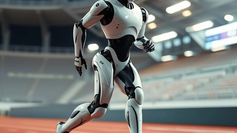 AI Humanoid Robots Break World Records: Advanced humanoid robots outperform human athletes in speed and jumping.