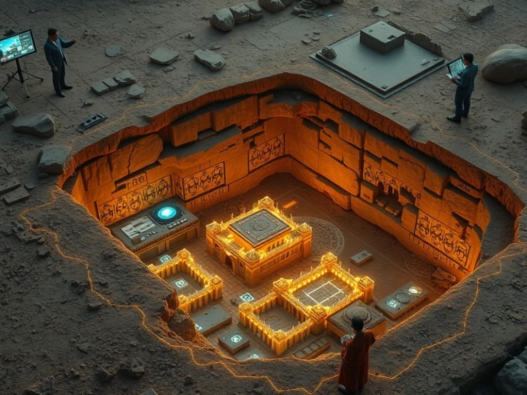 AI AI Trained on Simulated Ruins Uncovers Hidden Features: Archaeologists utilize AI to analyze simulated archaeological sites.