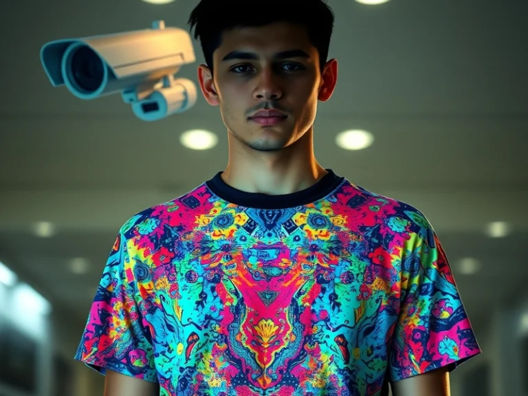 AI The Shirt That AI Cameras Can't See: Unveiling a groundbreaking design that challenges AI object detection capabilities.