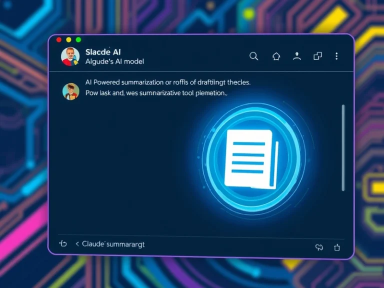 AI Claude Takes Center Stage in Slack: Understanding the implications of integrating Anthropic's AI model into popular workplace tools.