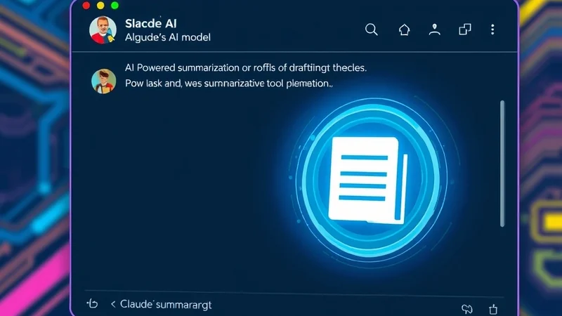 AI Claude Takes Center Stage in Slack: Understanding the implications of integrating Anthropic's AI model into popular workplace tools.
