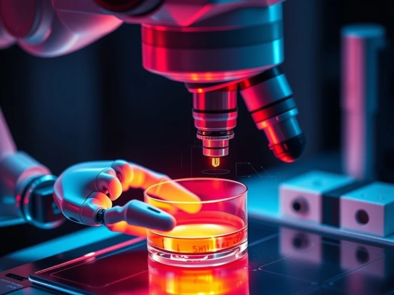AI Claude's Laboratory Leap: Automating Microscopes and Robot Arms: How AI is revolutionizing lab work by reducing setup time and increasing efficiency.