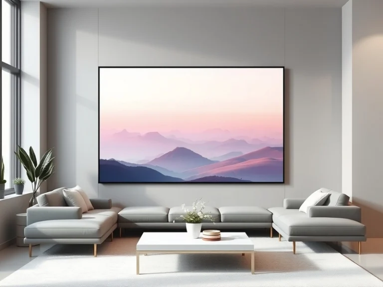 AI Innovative AI Art Frame Changes with Your Input: An AI art frame that dynamically creates artwork based on user commands and schedules.