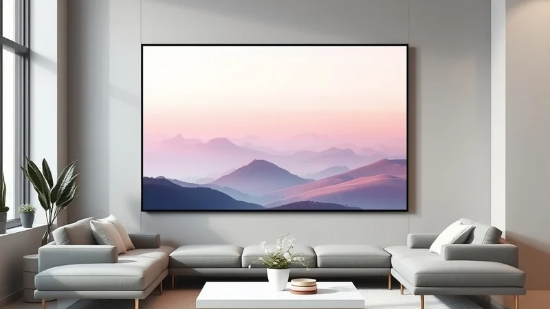AI Innovative AI Art Frame Changes with Your Input: An AI art frame that dynamically creates artwork based on user commands and schedules.