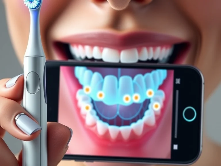 AI Dyson's AI-Enhanced Toothbrush: A New Era of Dental Hygiene: How an AI camera improves brushing efficiency by targeting hard-to-reach gaps.