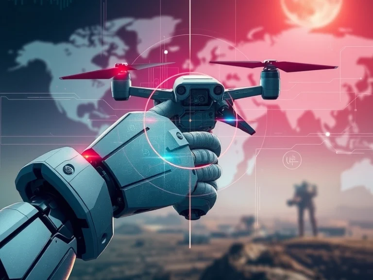 AI The Ethical Implications of AI in Military Applications: Examining the controversial use of AI technologies in weapon systems and their implications for global security.