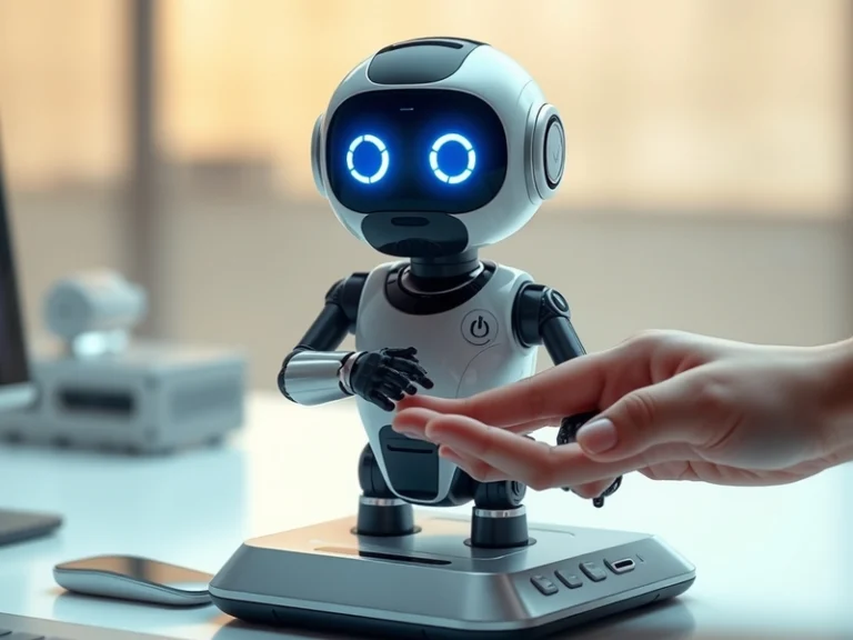 AI Tiny AI Robot Develops a Personality: How a desk companion learns and interacts with its environment.