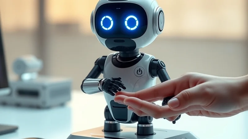 AI Tiny AI Robot Develops a Personality: How a desk companion learns and interacts with its environment.