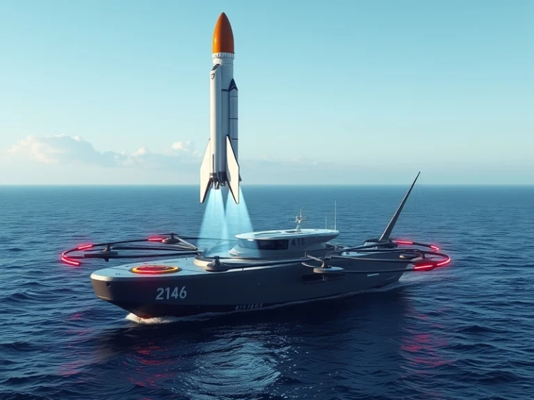 AI Elon Musk's Vision for AI and Space Exploration: How AI is intertwined with the future of rocket design and safety in SpaceX's projects.