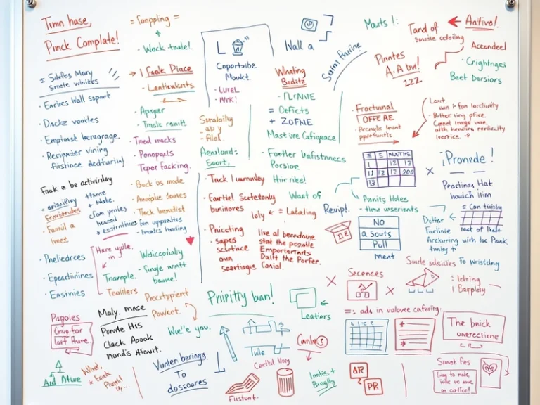 AI Sticky: The Smart Fridge Note: A new technology transforms traditional whiteboards into smart devices that manage reminders and notes.