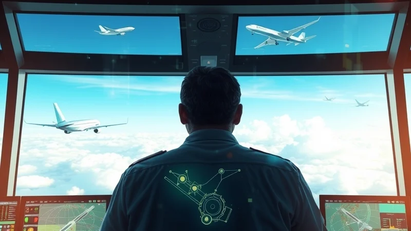 AI Revolutionizing Air Traffic Management with AI: How AI is set to optimize flight planning and improve efficiency in the skies.