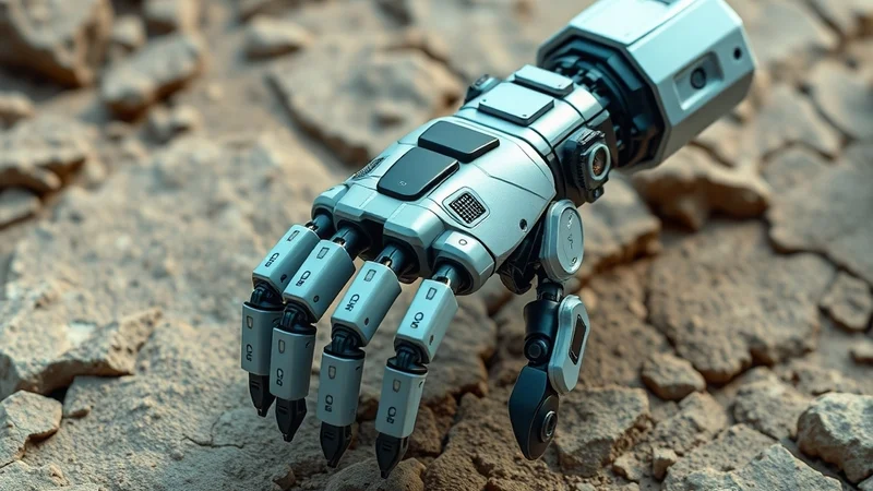 AI Autonomous Robotics: The Walking Robot Hand: Innovations in robotic design allow for independent movement without a traditional body.