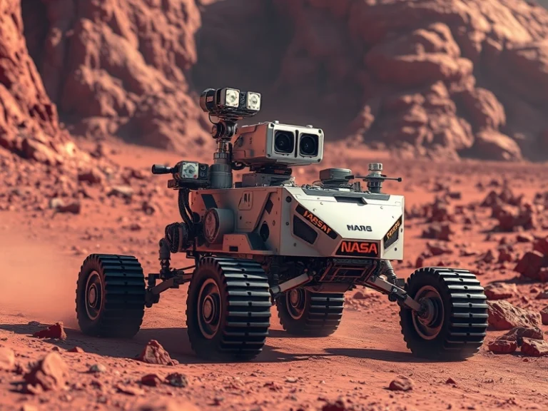 AI NASA's Perseverance Rover: The Future of Autonomous Exploration: How AI-driven navigation is setting new records on Mars.