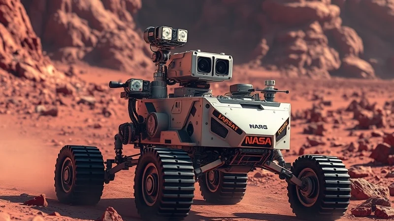 AI NASA's Perseverance Rover: The Future of Autonomous Exploration: How AI-driven navigation is setting new records on Mars.