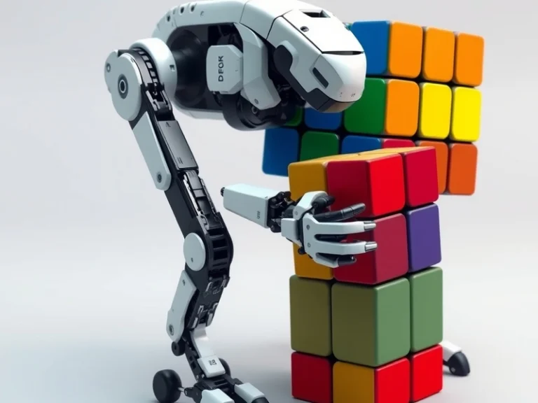 AI Robot Dogs Solve Rubik's Cube with Ingenious Feet: A look at how innovative robotics can achieve complex tasks without traditional hands.