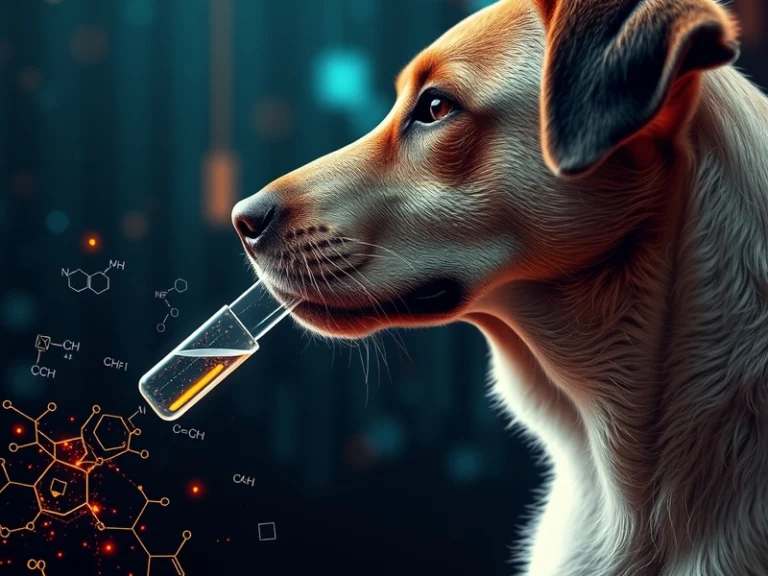 AI Cancer Detection: How AI Enhances Canine Capabilities: Investigating the partnership between trained dogs and AI in identifying cancer through breath samples.