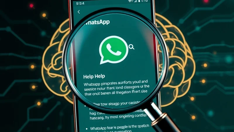 AI WhatsApp's Hidden AI Instructions: Uncovering the secret notes embedded in WhatsApp's help pages that impact AI responses.